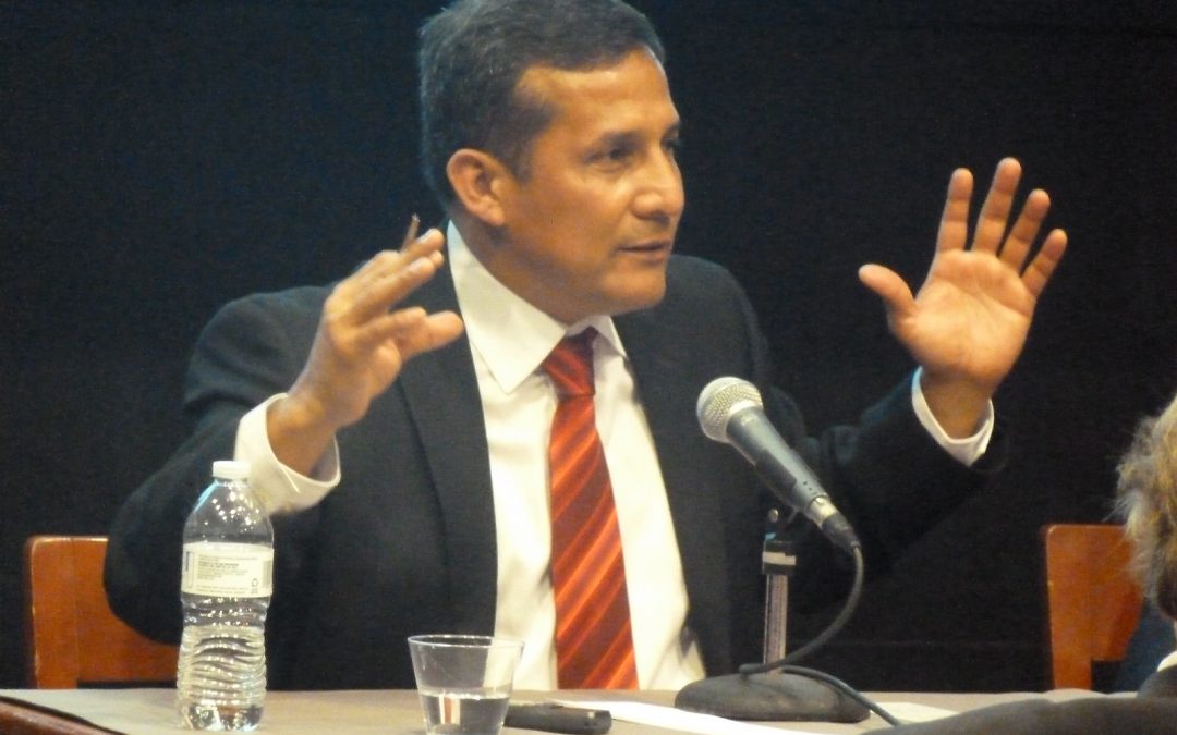 Ollanta Humala, Peruvian Presidential Candidate at The New School