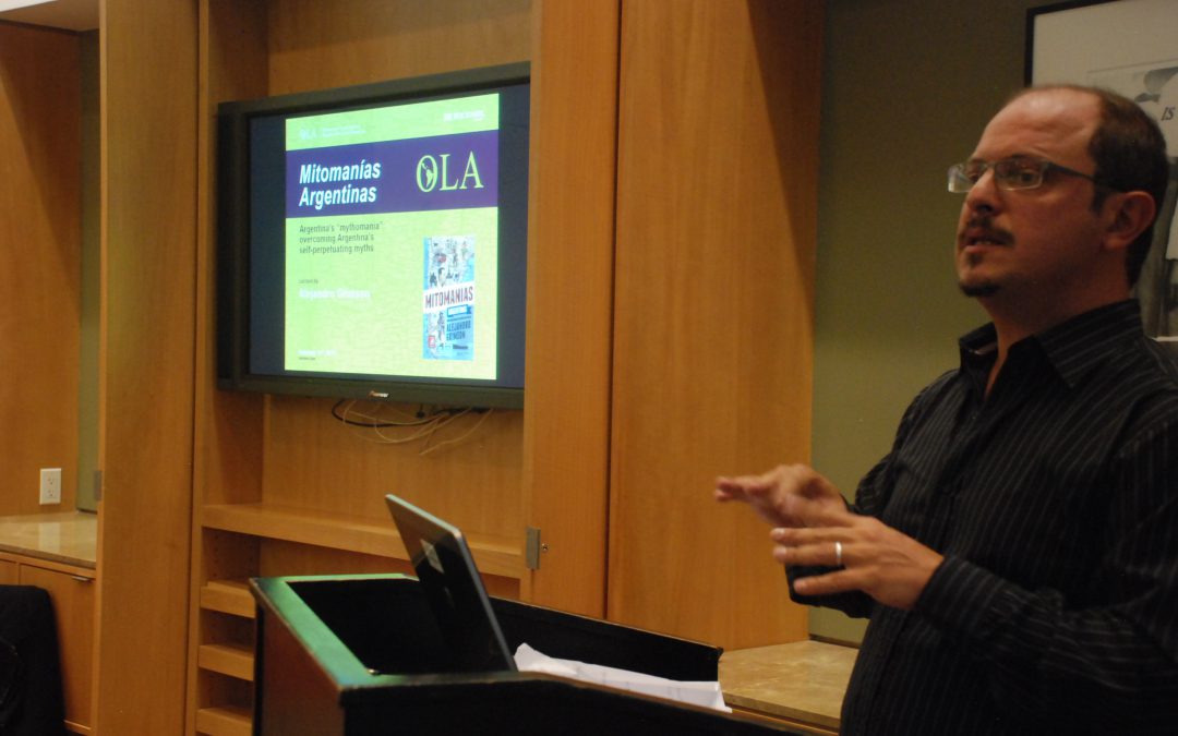 “Mitomanías Argentinas”. Book Presentation by Alejandro Grimson