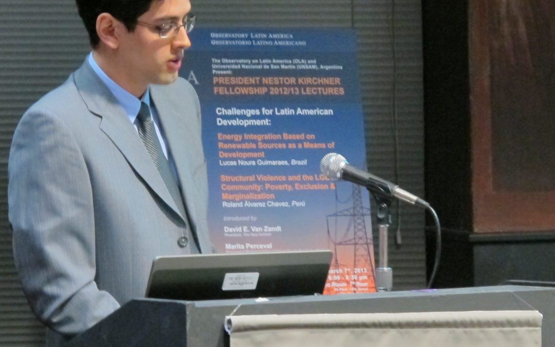 What is it like to be a President Néstor Kirchner Fellow? by Lucas Noura Guimaraes