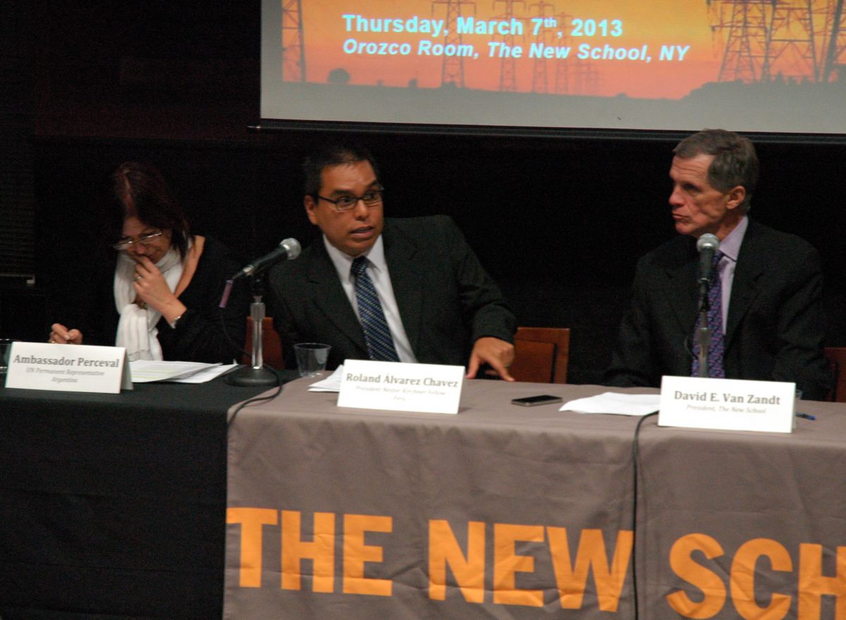 Public Lecture by Roland Álvarez Chavez, PNK 2012-2013 Fellow, at The New School rony otra