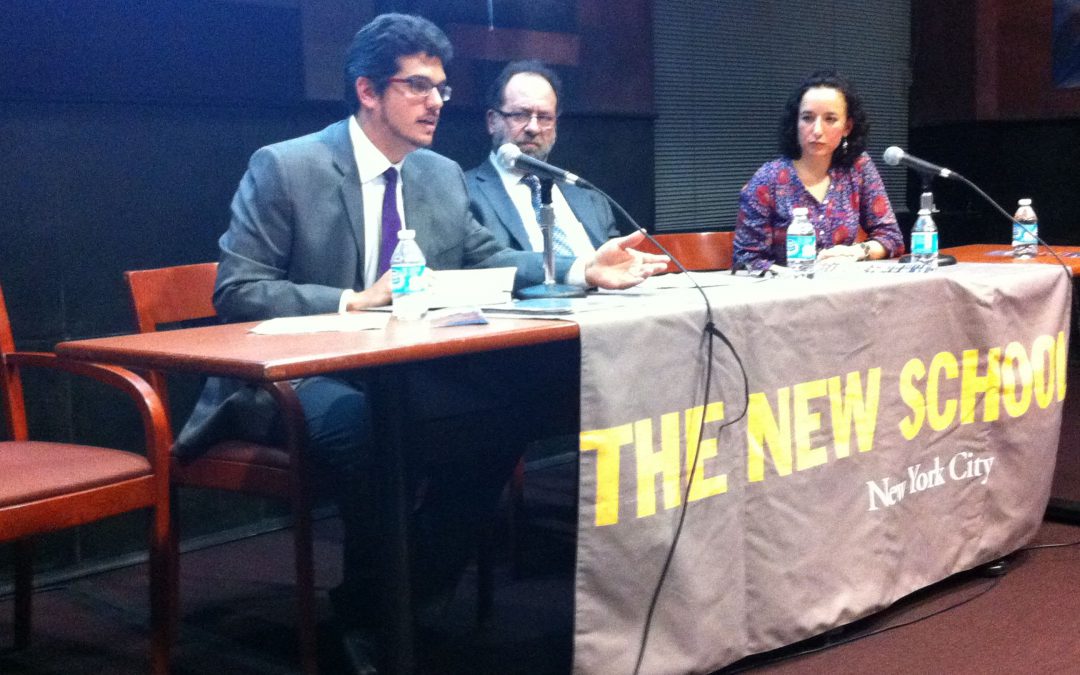 2013-2014 President Néstor Kirchner Fellows offer Public Lecture at The New School