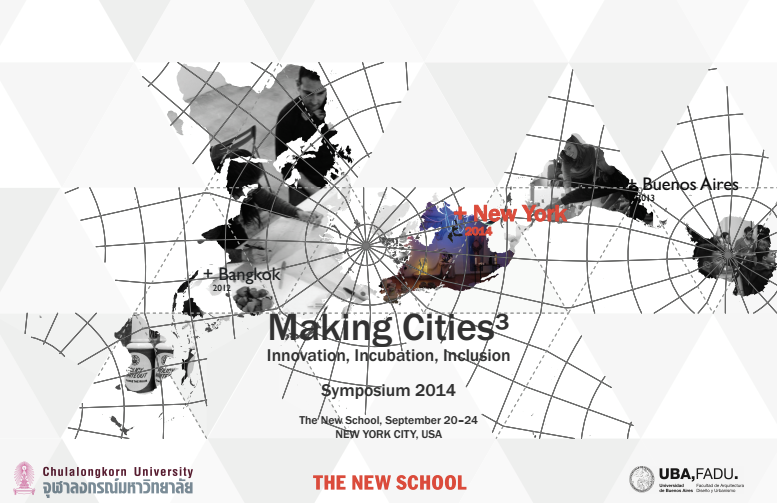Making Cities I³: Innovation, Incubation, Inclusion. Third International Symposium