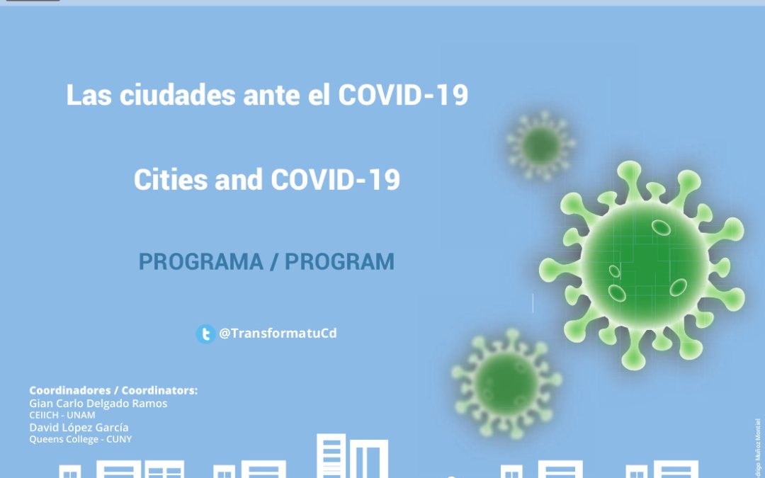 Program · Cities and COVID-19: New Directions for Urban Research and Public Policies