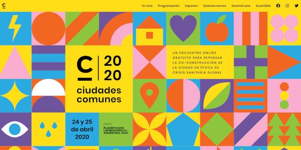 Conferencia Keynote por Margarita Gutman en el evento en línea Ciudades Comunes