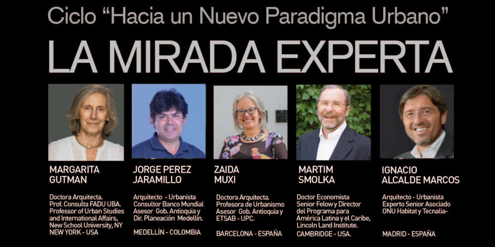 Margarita Gutman took part at “Hacia un nuevo paradigma urbano – La mirada experta”