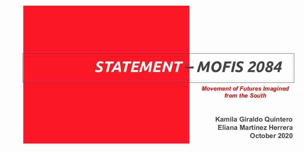 Statement