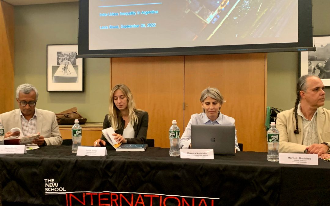 EVENT SUMMARY ·  Book Launch: Cities and Economic Inequality in Latin America