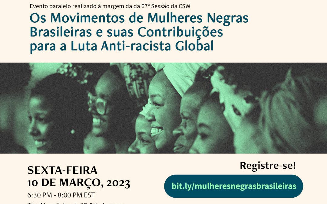 Os movimentos de mulheres negras brasileiras e suas contribuições para a luta anti-racista global