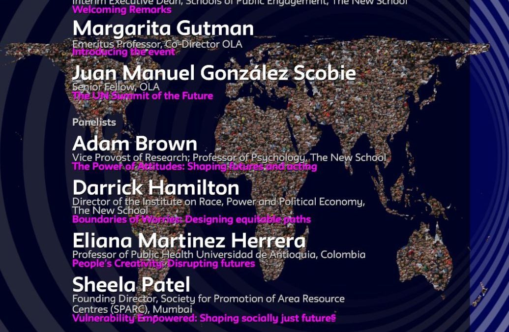 PANEL · Futuros en Disputa: Más allá de la Cumbre del Futuro de la ONU