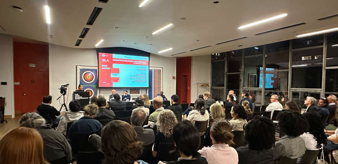 “Infrastructure Policy and Inequality” por Michael A. Cohen · Resumen del lanzamiento de libro