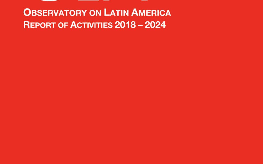 Informe de actividades OLA 2018 – 2024
