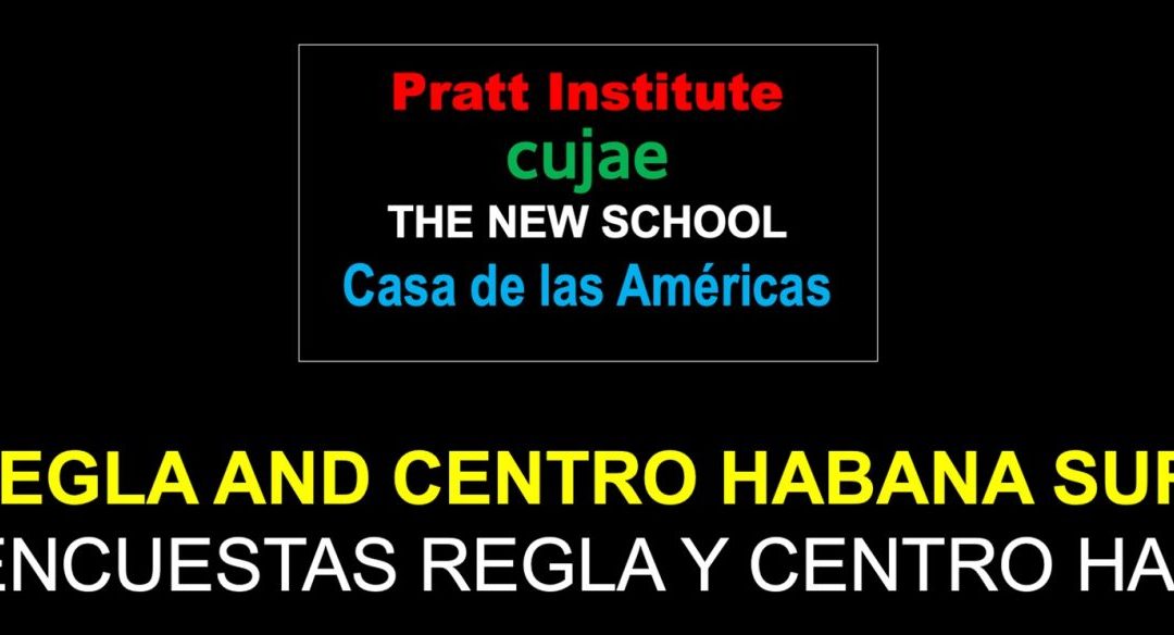 AUTOCONSTRUCCIÓN DE FACHADAS EN LA ZONA PATRIMONIAL DE REGLA Y CENTRO HABANA · ESTUDIO PLURIANUAL INTERUNIVERSITARIO