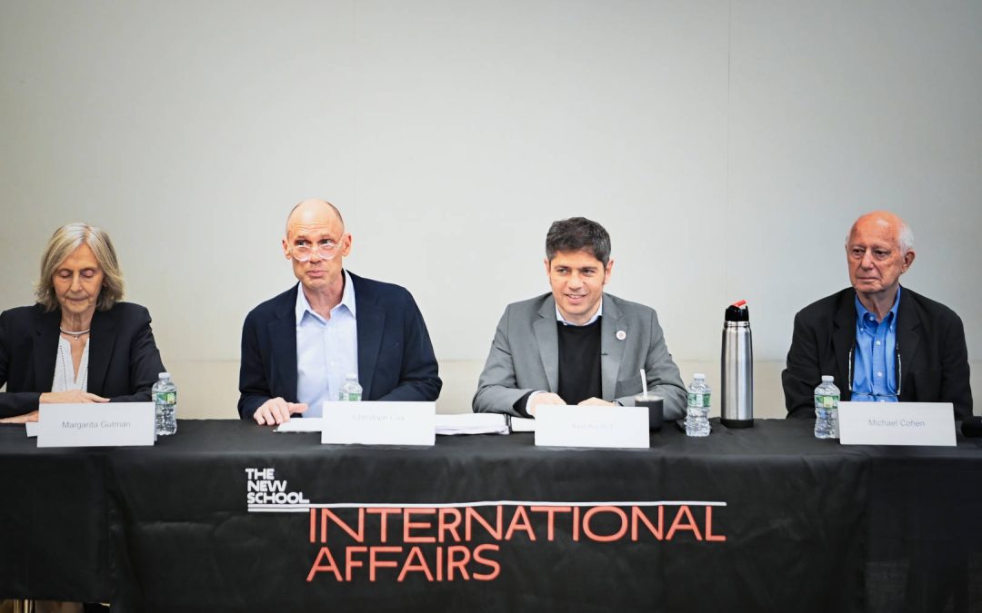 Latinoamérica en una encrucijada: Democracia, economía y políticas progresistas Conversación a puerta cerrada con Axel Kicillof, gobernador de la provincia de Buenos Aires, Argentina · Resumen del Evento